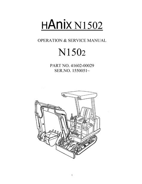 hanix 35-2 mini excavator older hydraulic service manuals|hanix excavator service manual.